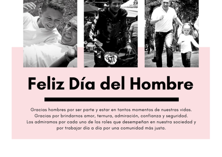 Hombres, hoy agradeciendo tus diferentes roles.